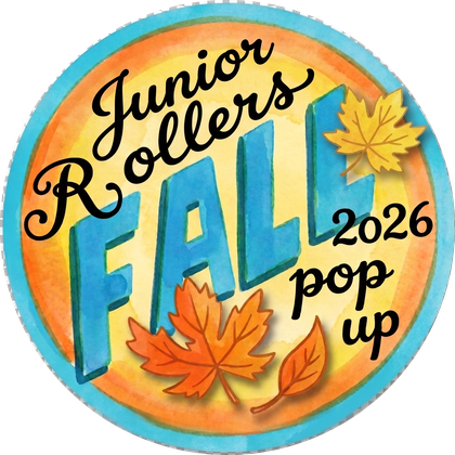 Junior Rollers Fall 2026 Pop-Up Sticker