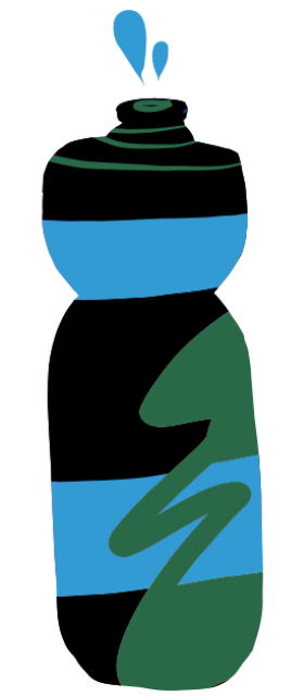 Junior Rollers Water Bottle Icon